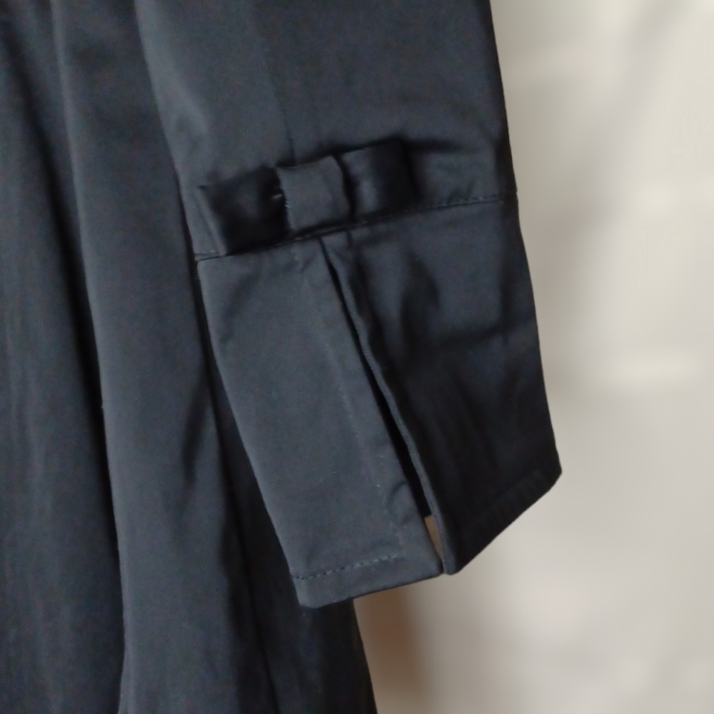 Nine West Elegant Dress Coat for Women Black with 2 pockets - Picture 5 of 10